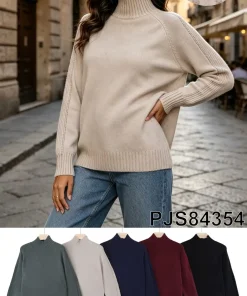 Swetry Damskie,size uni,Paczka 10szt,mix kolor