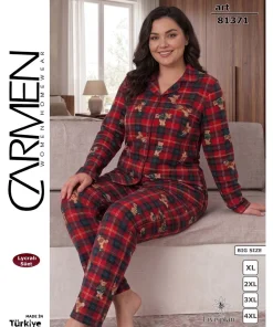 Piżama Damskie,size xl-4xl,Paczka 4szt,1 kolor