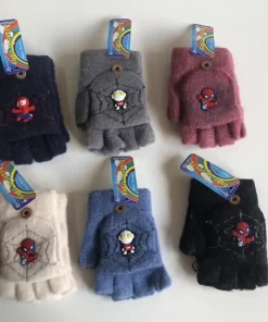 Rękawiczki DZIECIĘCA,Paczka 12szt,mix kolor