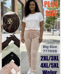 Spodnie Damskie,size 2/3-4/5xl,Paczka 12szt,mix kolor