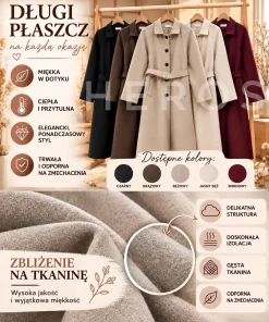 Płaszcz Damskie WŁOSKA,Size uni,paczka 6szt, mix kolor