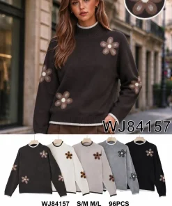 Swetry Damskie,size s/m-m/l,Paczka 10szt,mix kolor
