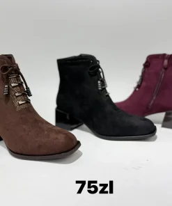 Buty Botki DAMSKIE (36-41, 12par)