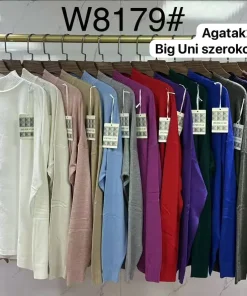 Swetry Damskie WŁOSKA,Size uni,paczka 6szt, mix kolor