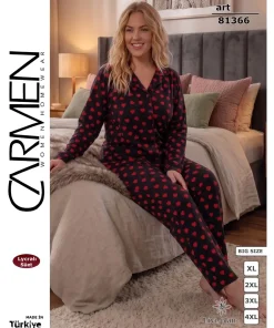 Piżama Damskie,size xl-4xl,Paczka 4szt,1 kolor