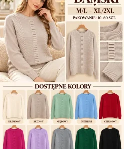 Swetry damskie ,size m/l-xl/2xl,Paczka 10szt,mix kolor