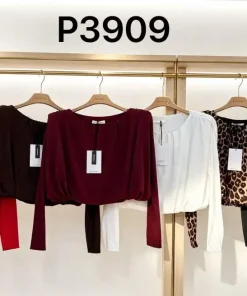 Bluzki Damskie WŁOSKA,Size uni,paczka 6szt, mix kolor