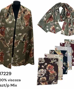 Szaliki Damskie,Paczka 12szt,mix kolor