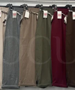 Spodnie Damskie WŁOSKA,Size uni,paczka 6szt, mix kolor