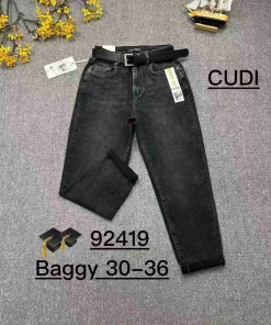 Jeansy Damskie,size 30-36,Paczka 12szt,1kolor