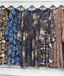 Sukienki Damskie WŁOSKA,Size uni,paczka 6szt, mix kolor