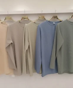 Bluzki Damskie,size m-2xl,Paczka 4szt,1kolor