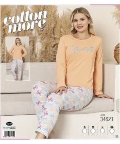 Piżama Damskie,size s-xl,Paczka 4szt,1 kolor