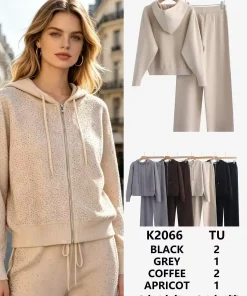 Komplety Damskie,size uni,Paczka 12szt,mix kolor