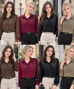 Bluzki Damskie WŁOSKA,Size uni,paczka 6szt, mix kolor