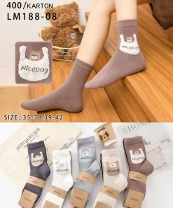 Skarpety Damskie,size 35-42,Paczka 40szt,mix kolor