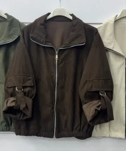 Kurtki Damskie WŁOSKA,Size uni,paczka 6szt, mix kolor