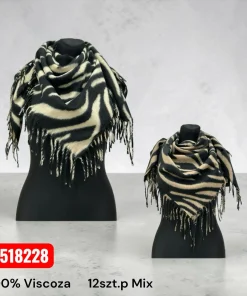 Szaliki damskie,Paczka 12szt,mix kolor