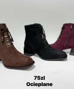 Buty Botki DAMSKIE (36-41, 12par)
