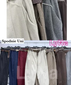 Spodnie Damskie WŁOSKA,Size uni,paczka 6szt, mix kolor