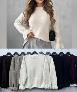 Swetry Damskie WŁOSKA,Size uni,paczka 6szt, mix kolor