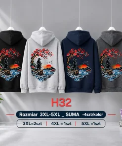 Bluzy Damskie,Size 3-5xl,Paczka 4szt,1kolor