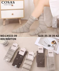 Skarpety Damskie,size 35-42,Paczka 40szt,mix kolor