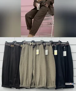 Spodnie Damskie WŁOSKA,Size uni,paczka 6szt, mix kolor