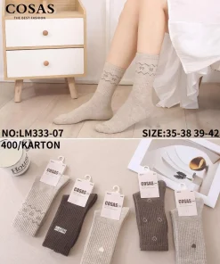 Skarpety Damskie,size 35-42,Paczka 40szt,mix kolor