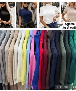 Swetry Damskie WŁOSKA,Size uni,paczka 6szt, mix kolor