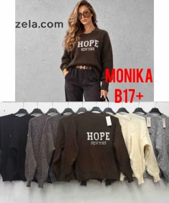 Swetry Damskie WŁOSKA,Size uni,paczka 6szt, mix kolor