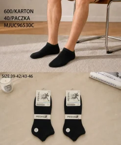 Stopki MĘSKIE,size 39-46,Paczka 40szt,1 kolor