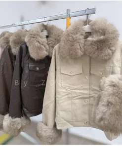 Kurtki Damskie WŁOSKA,Size uni,paczka 6szt, mix kolor
