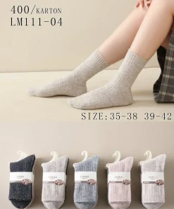 Skarpety Damskie,size 35-42,Paczka 40szt,mix kolor
