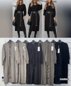 Sukienki Damskie WŁOSKA,Size uni,paczka 6szt, mix kolor
