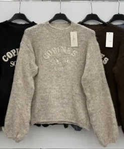 Swetry DAMSKI ,size uni,Paczka 6szt,mix kolor