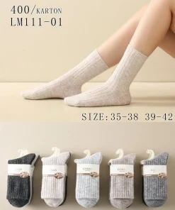Skarpety Damskie,size 35-42,Paczka 40szt,mix kolor
