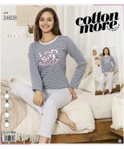Piżama Damskie,size s-xl,Paczka 4szt,1 kolor