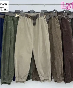 Spodnie Damskie WŁOSKA,Size uni,paczka 6szt, mix kolor