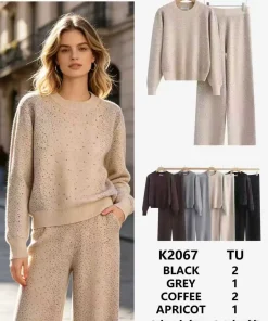 Komplety Damskie,size uni,Paczka 12szt,mix kolor