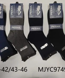 Skarpety MĘSKIE,size 39-46,Paczka 40szt,mix kolor