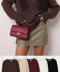 Swetry Damskie,size uni,Paczka 10szt,mix kolor