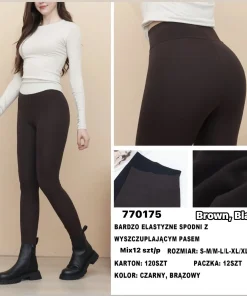 Leginsy Damskie,size s/m-xl/2xl,Paczka 12szt,mix kolor