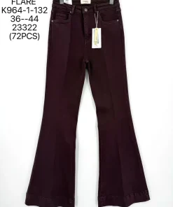 Jeansy Damskie,size 36-44,Paczka 12szt,1kolor
