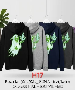 Bluzy Damskie,Size 3-5xl,Paczka 4szt,1kolor