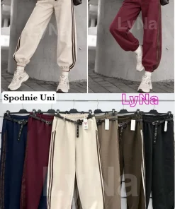 Spodnie Damskie WŁOSKA,Size uni,paczka 6szt, mix kolor