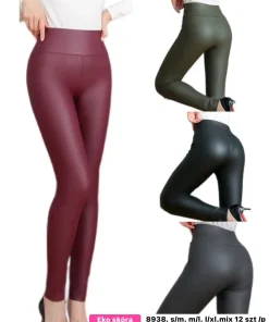 Spodnie skórzane Damskie,size s/m-l/xl,Paczka 12szt,mix kolor