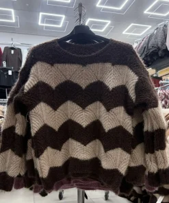 Swetry Damskie WŁOSKA,Size uni,paczka 6szt, mix kolor