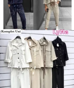 Komplety Damskie WŁOSKA,Size uni,paczka 6szt, mix kolor