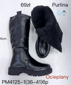 Buty Botki DAMSKIE (36-41, 6par)